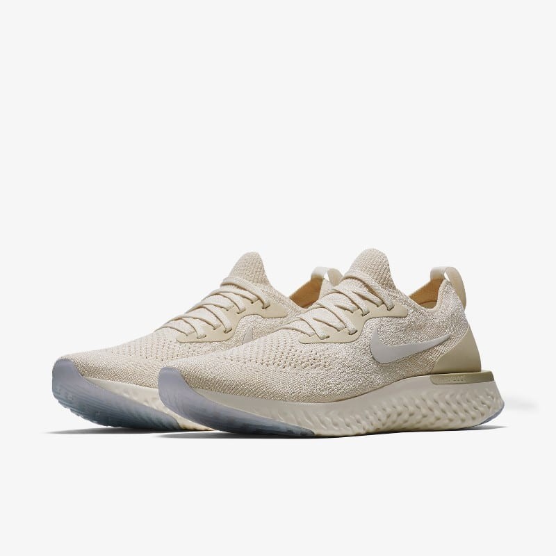 Nike epic shop react flyknit beige